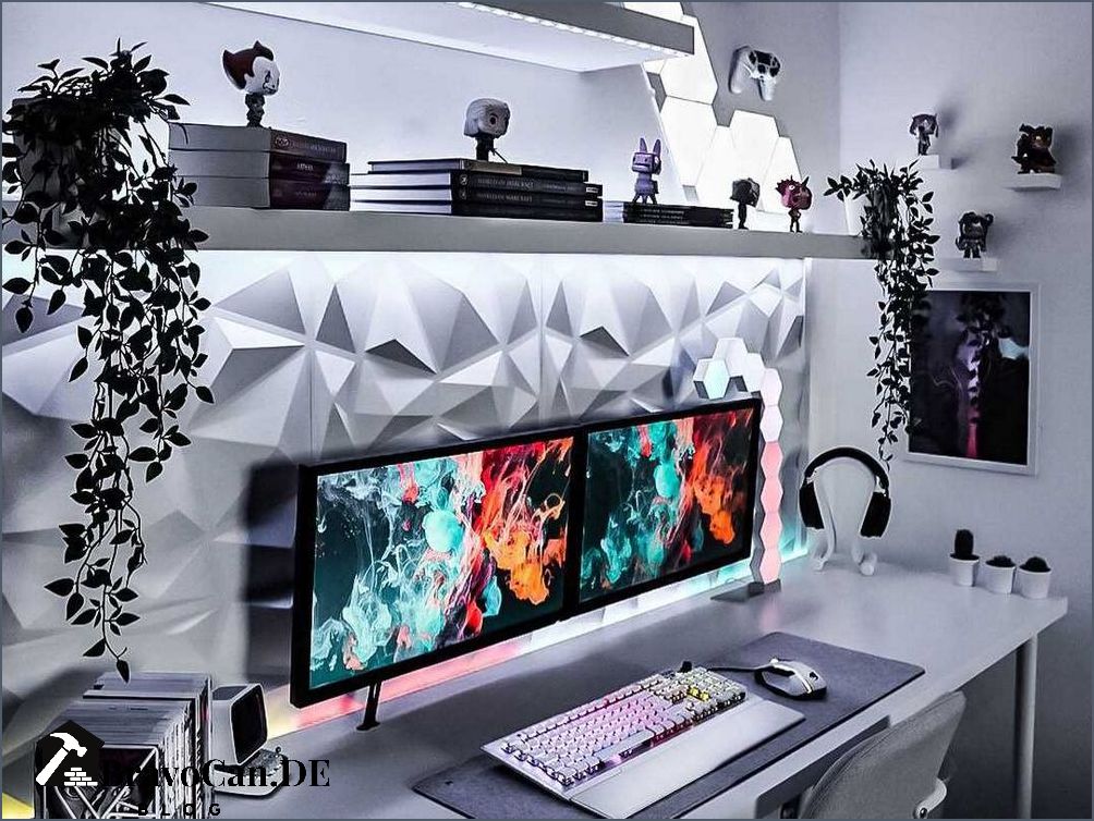 Gaming-Zimmer mit Bett Die perfekte Kombination für Gamer Gaming-Zimmer mit Bett Die perfekte Kombination für Gamer