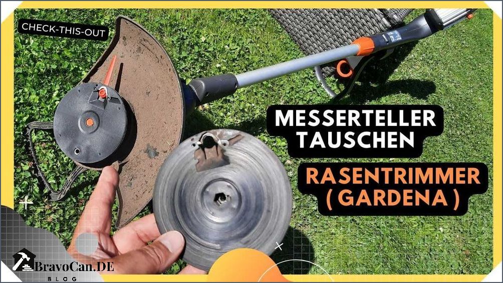 Gardena Rasentrimmer Messer aus Metall Perfekte Schnittergebnisse Gardena Rasentrimmer Messer aus Metall Perfekte Schnittergebnisse