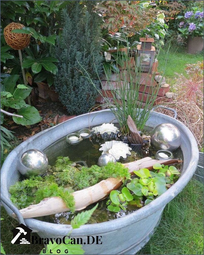 Garten Deko Vintage Shabby Kreative Ideen für den perfekten Retro-Garten