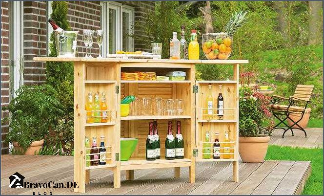 Gartenbar selber bauen - Tipps und Anleitungen