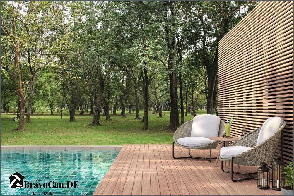 Gartengestaltung mit Pool und Sichtschutz Ideen und Tipps