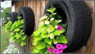 Gartenideen Autoreifen bepflanzen - Tipps und Ideen Gartenideen Autoreifen bepflanzen - Tipps und Ideen