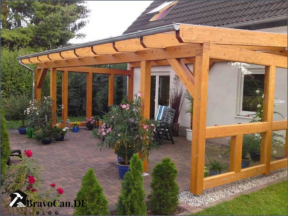 Gartenüberdachung Holz Tipps und Ideen für eine natürliche Überdachung im Garten