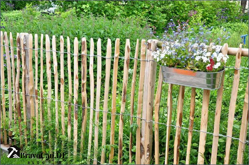 Gartenzaun Ideen selber machen Kreative Vorschläge für Ihren individuellen Gartenzaun