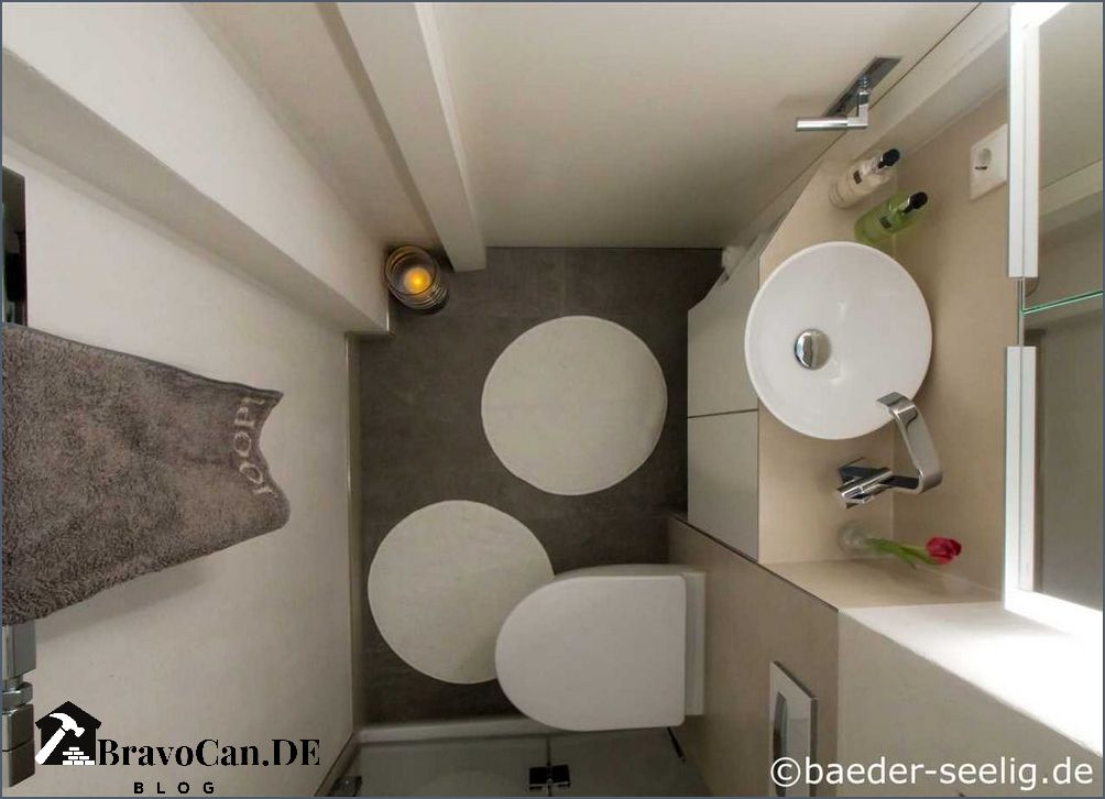 Gäste WC mit Dusche 3 qm - Platzsparende Lösungen für kleine Räume Gäste WC mit Dusche 3 qm - Platzsparende Lösungen für kleine Räume