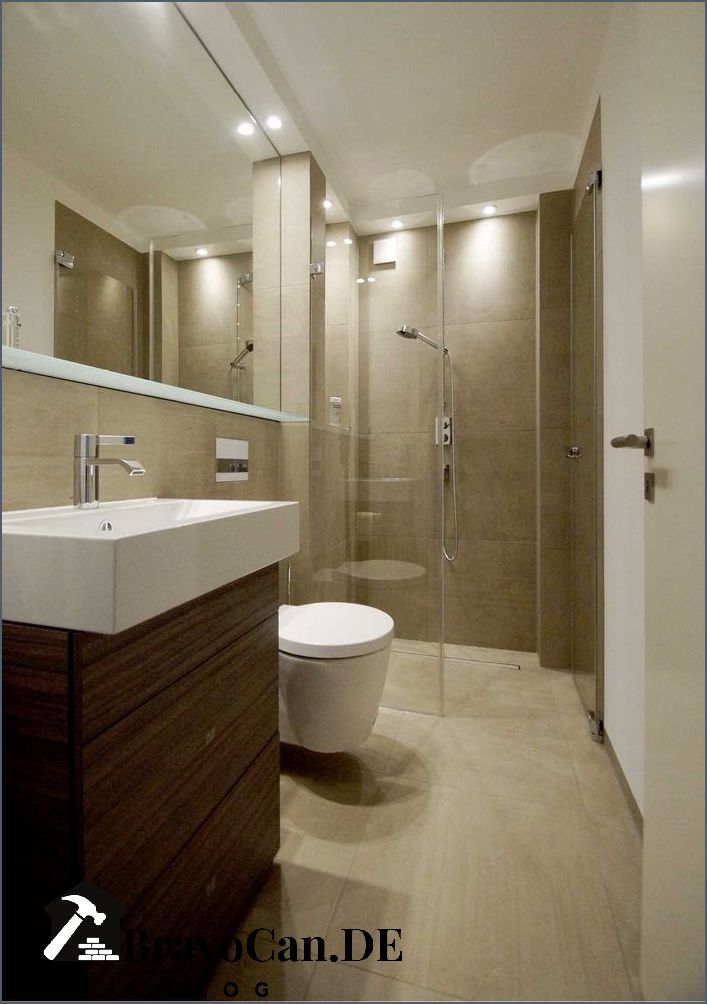 Gäste WC mit Dusche 3 qm - Platzsparende Lösungen für kleine Räume Gäste WC mit Dusche 3 qm - Platzsparende Lösungen für kleine Räume