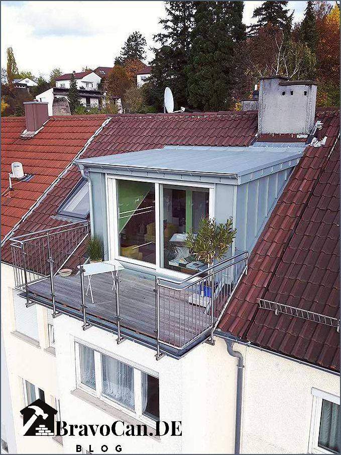 Gauben mit Balkon Die perfekte Lösung für zusätzlichen Wohnraum