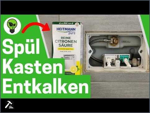 Geberit Spülkasten entkalken Tipps und Anleitungen