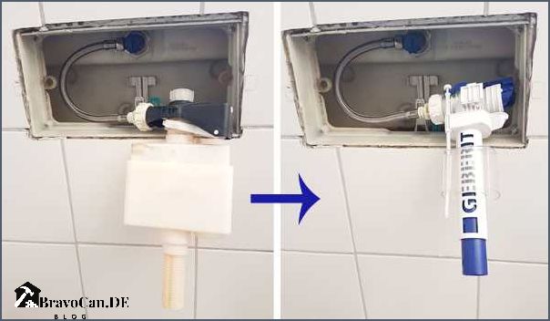 Toilettenspulung Lauft Nach Spulkasten In Der Wand Grohe Geberit Spülkasten läuft nach – Tipps zur Behebung – Bravocan.DE