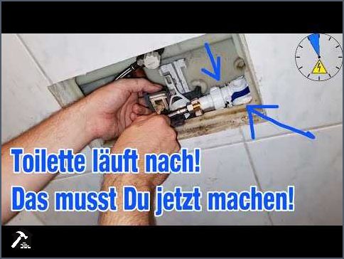 Geberit Spülkasten läuft nach - Tipps zur Behebung