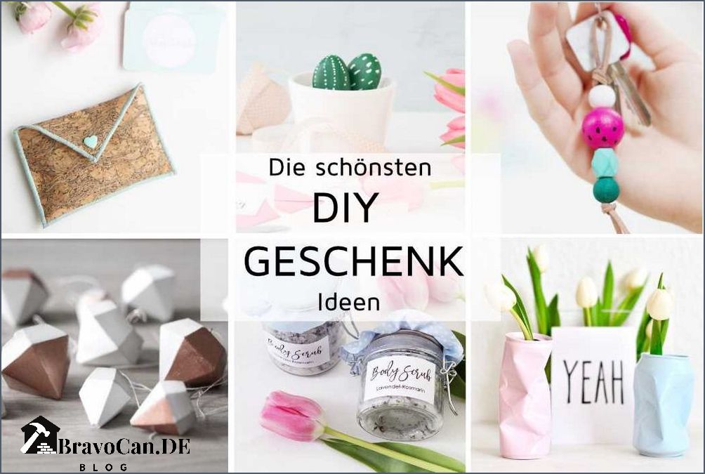 Geburtstagsgeschenke zum selbst basteln Kreative Ideen für persönliche Präsente