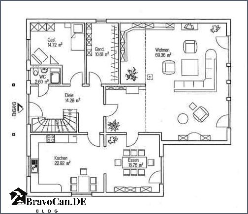 Grundriss Haus 200 qm - 2 Etagen Ideen und Inspirationen Grundriss Haus 200 qm - 2 Etagen Ideen und Inspirationen