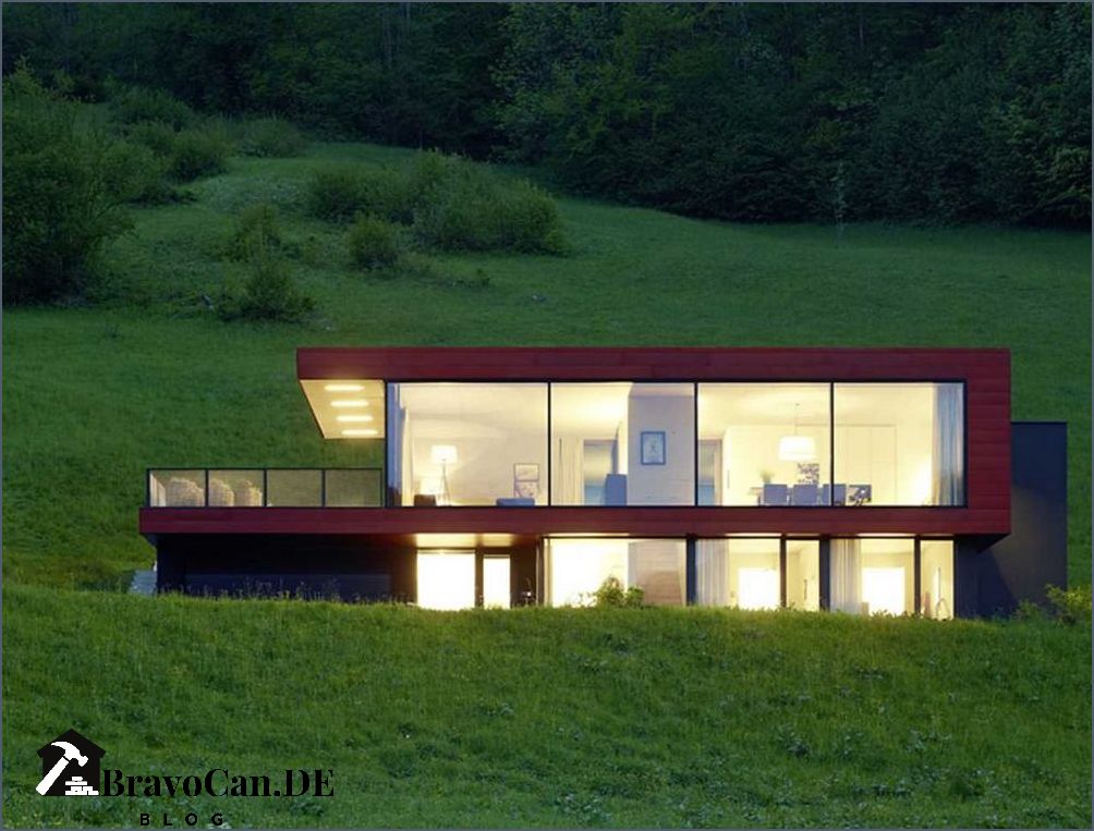 Haus am Hang bauen Tipps und Ideen für Ihr Traumhaus am Hang