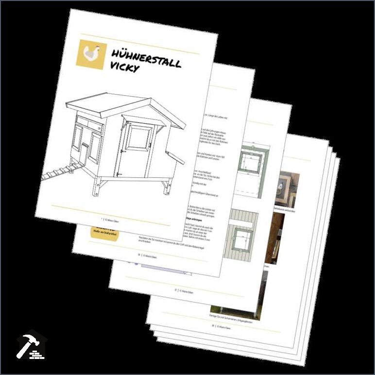 Hühnerstall selber bauen Anleitung PDF - Schritt für Schritt Anleitung Hühnerstall selber bauen Anleitung PDF - Schritt für Schritt Anleitung