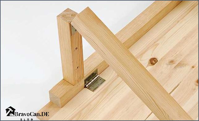 Wandklapptisch selber bauen Anleitung und Tipps Wandklapptisch selber bauen Anleitung und Tipps