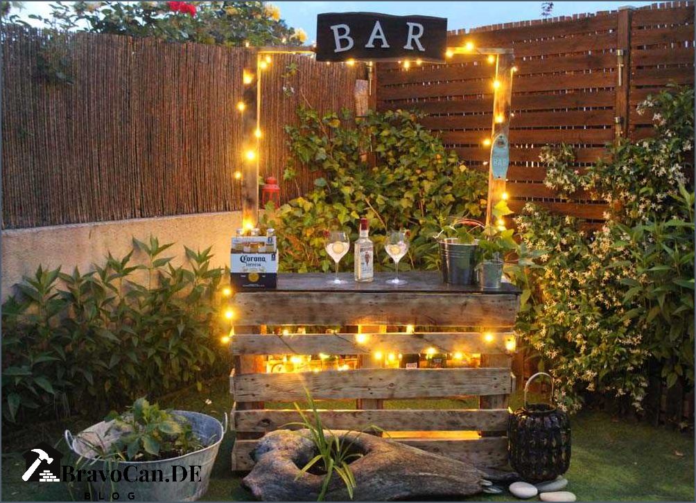 Bar aus Paletten bauen Ideen und Anleitungen für DIY-Palettenbars Bar aus Paletten bauen Ideen und Anleitungen für DIY-Palettenbars