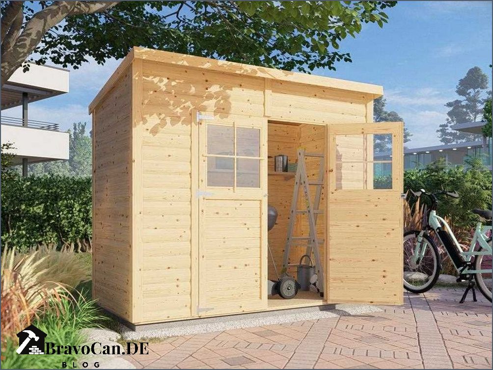 Gerätehaus mit Unterstand Der perfekte Schutz für Ihre Geräte Gerätehaus mit Unterstand Der perfekte Schutz für Ihre Geräte