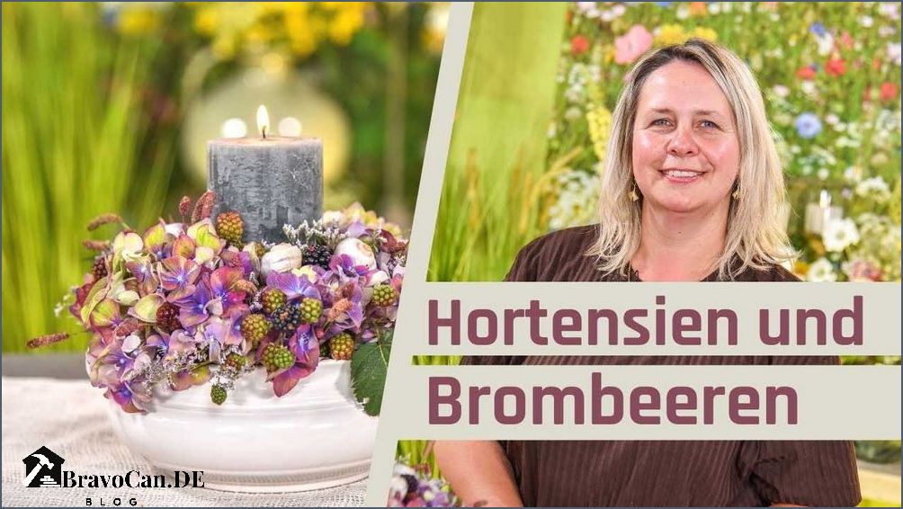 Gestecke mit Hortensien Tipps und Ideen für die Blumendekoration Gestecke mit Hortensien Tipps und Ideen für die Blumendekoration