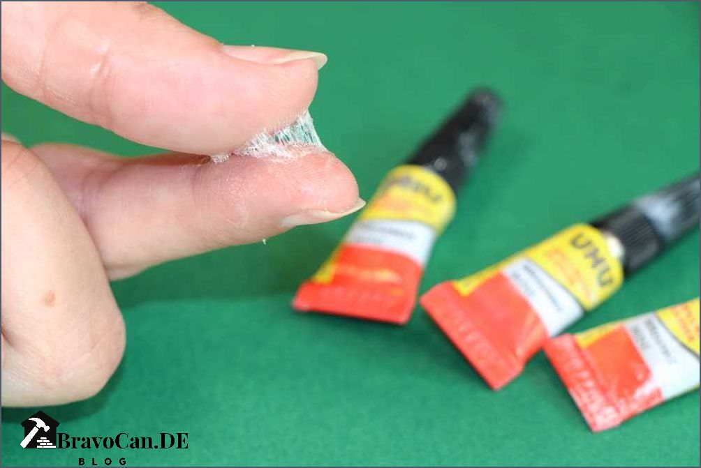 Getrockneten Sekundenkleber entfernen - Tipps und Tricks