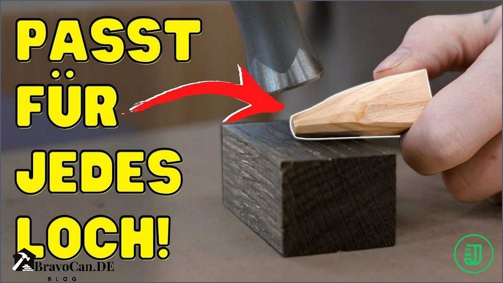 Große Löcher in Holz füllen – Tipps und Tricks Große Löcher in Holz füllen – Tipps und Tricks