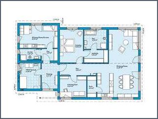Grundriss Bungalow 60 qm Ideale Raumaufteilung für Ihr Zuhause