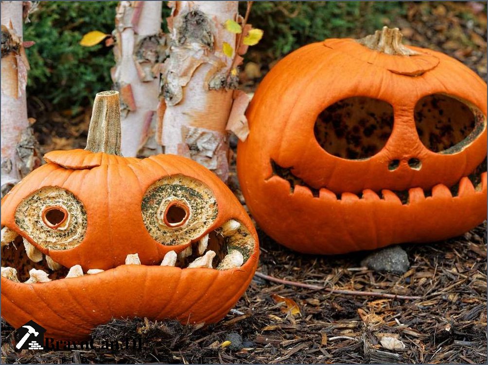 Halloween Kürbis Schnitzvorlagen Ideen und Anleitungen für gruselige Kürbisgesichter Halloween Kürbis Schnitzvorlagen Ideen und Anleitungen für gruselige Kürbisgesichter