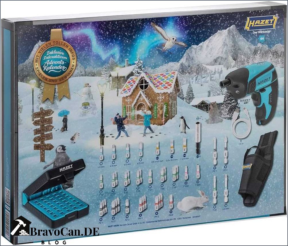 Hazet Adventskalender - Die perfekte Geschenkidee für Heimwerker Hazet Adventskalender - Die perfekte Geschenkidee für Heimwerker