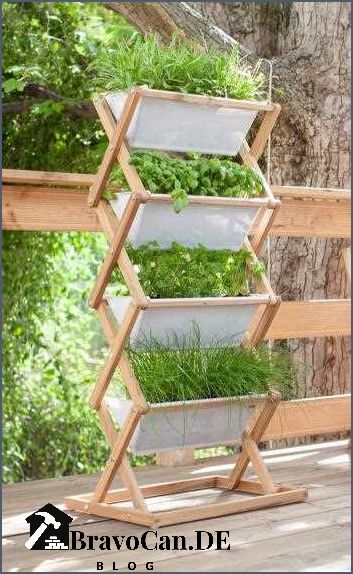 Hochbeet mehrere Etagen Platzsparende Gartengestaltung mit vertikalem Gartenbau Hochbeet mehrere Etagen Platzsparende Gartengestaltung mit vertikalem Gartenbau
