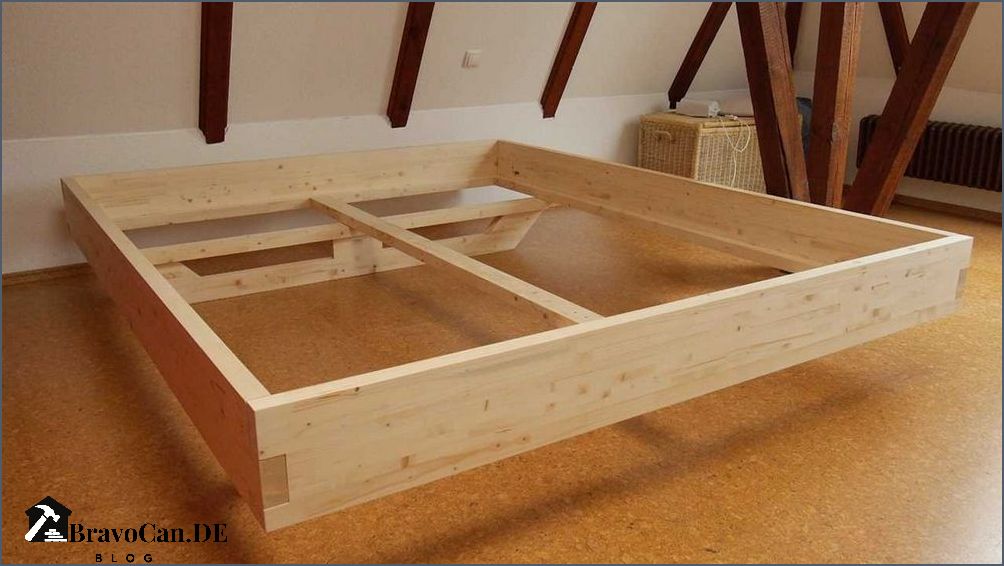 Holz Bett selber bauen - Tipps und Anleitungen für DIY-Projekte