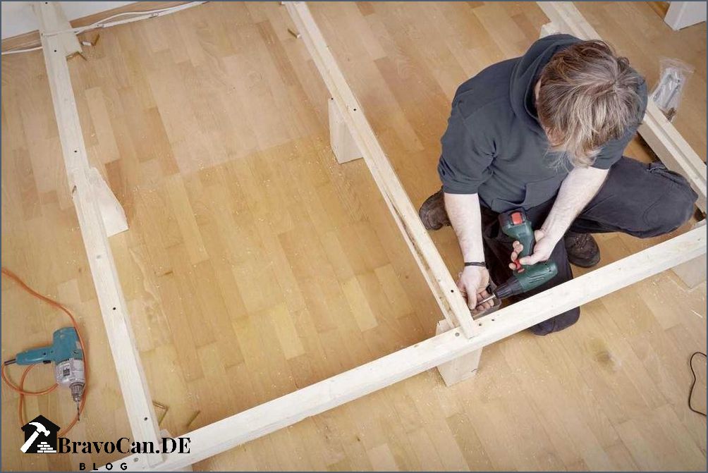 Holz Bett selber bauen - Tipps und Anleitungen für DIY-Projekte