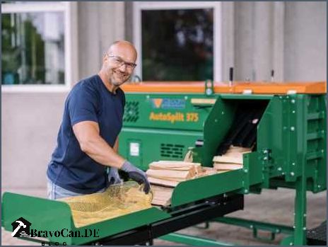 Holz spalten Maschine Leistungsstarke Geräte für die Holzbearbeitung