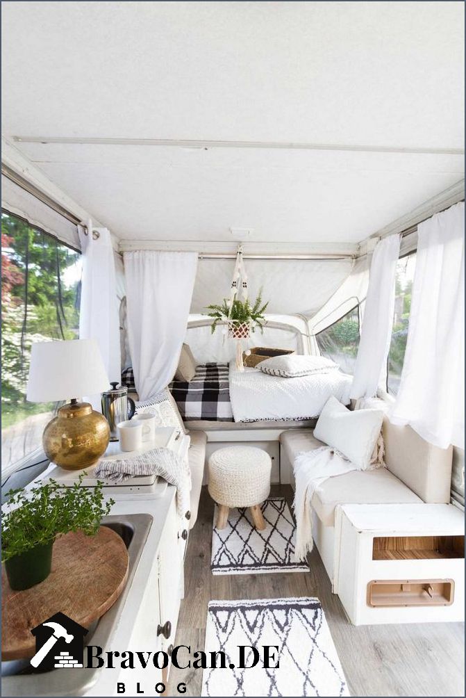 Luxus Inneneinrichtung Wohnmobil Deko Fotos