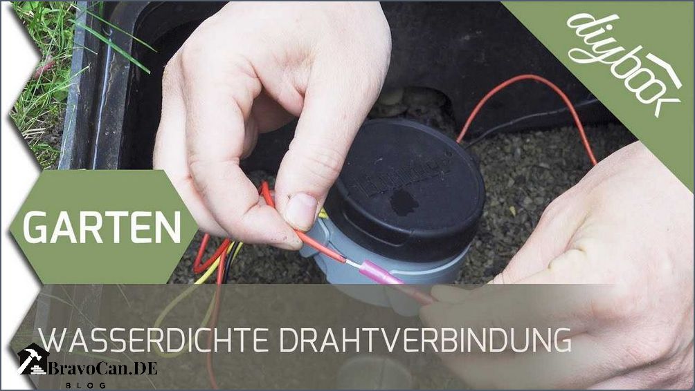 Kabel wasserdicht verbinden Tipps und Tricks für eine sichere und zuverlässige Verbindung