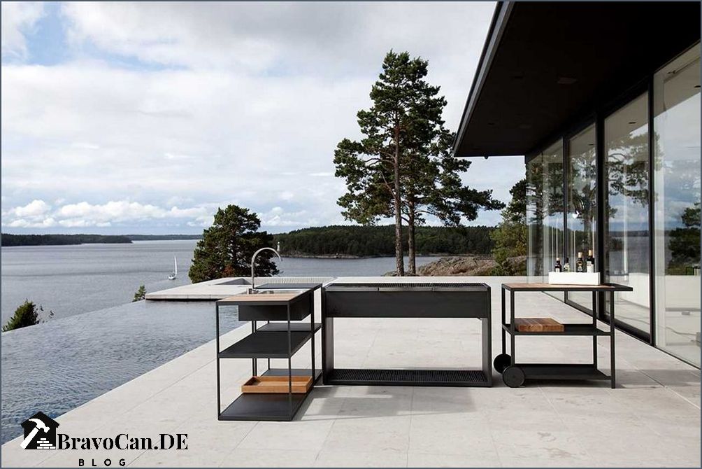 Outdoor Küche aus Holz - Die perfekte Ergänzung für Ihren Garten