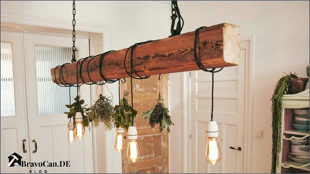 Rustikale Lampen Aus Holz