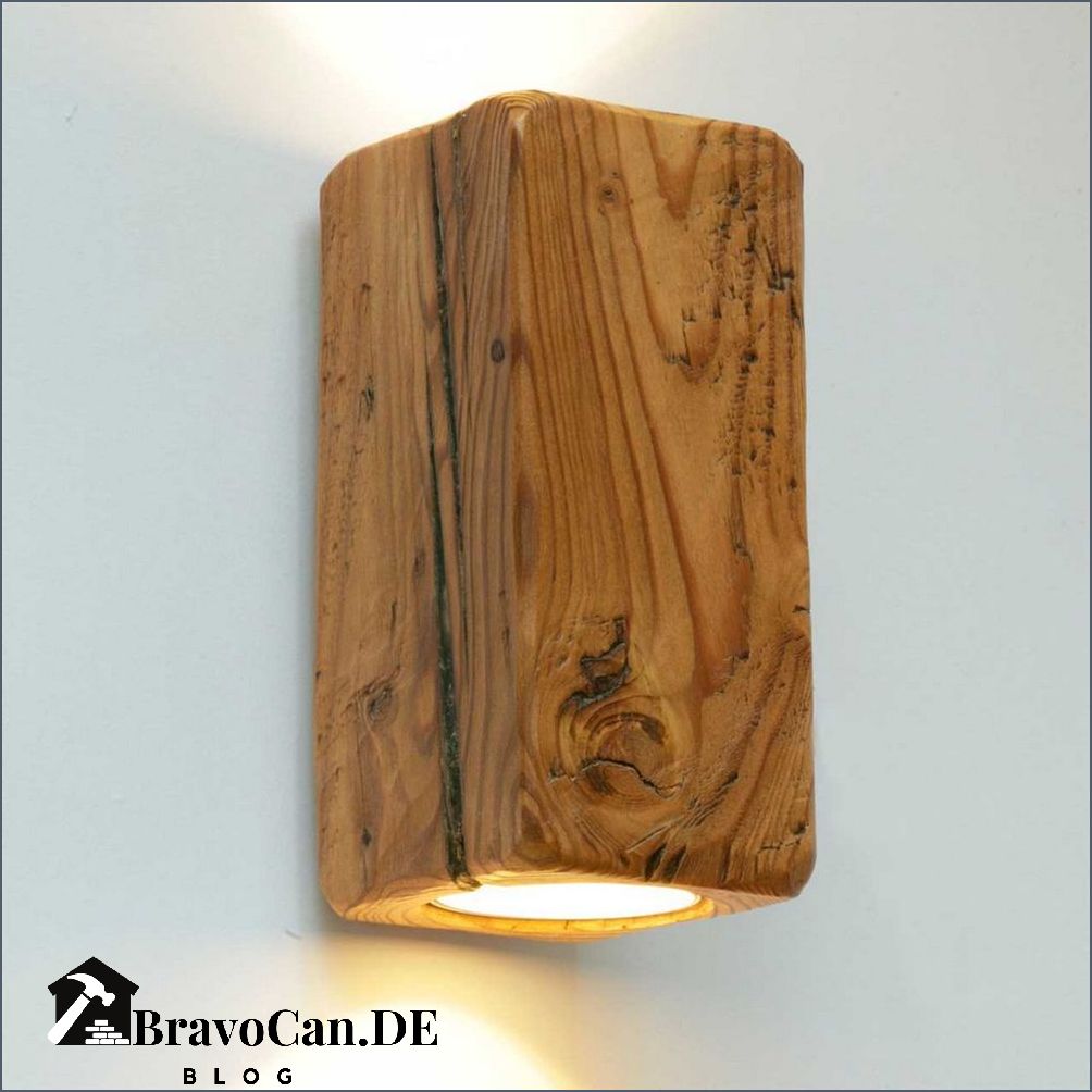 Rustikale Lampen Aus Holz