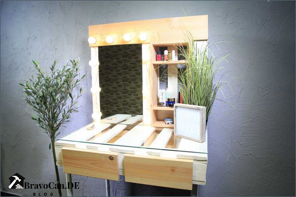Schminktisch selber bauen Anleitung und Tipps für DIY-Projekte Schminktisch selber bauen Anleitung und Tipps für DIY-Projekte