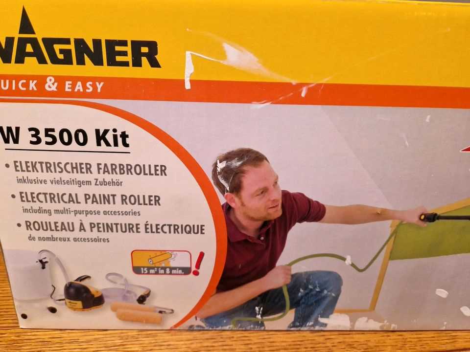 Elektrischer Farbroller - Die innovative Lösung für ein müheloses Streichen