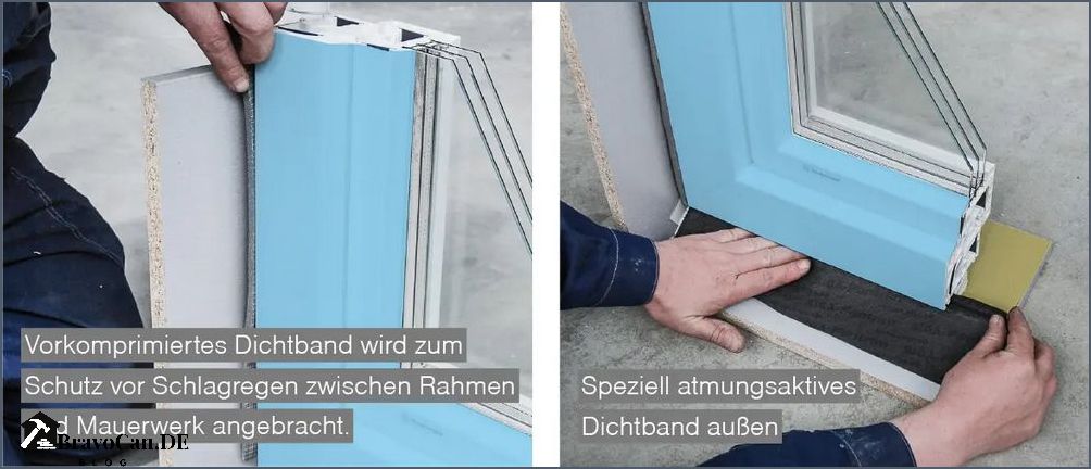 Fenster Einbau Dichtband Die richtige Wahl für eine effektive Abdichtung Fenster Einbau Dichtband Die richtige Wahl für eine effektive Abdichtung