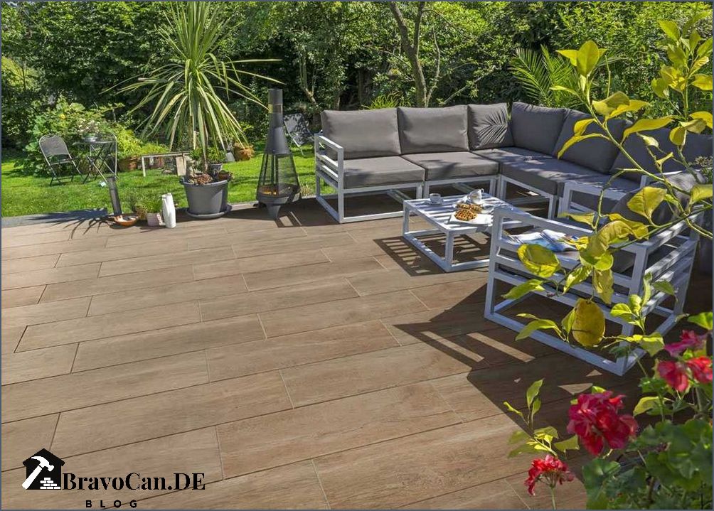 Keramik Terrassenplatten in Holzoptik - Perfekte Kombination aus Ästhetik und Haltbarkeit