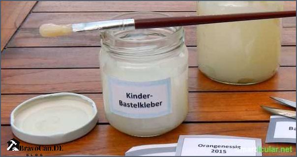 Kleber selbst gemacht Einfache und umweltfreundliche Rezepte