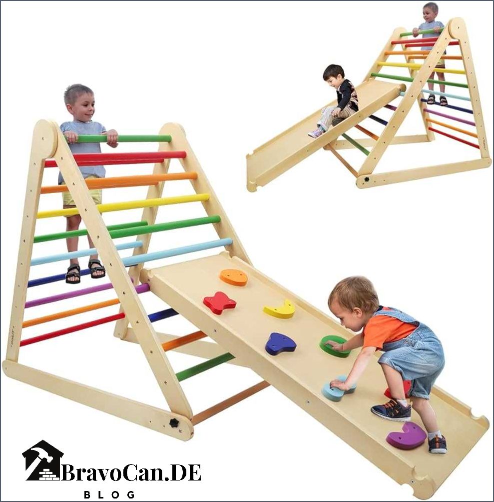 Klettergerüst für Kleinkinder im Freien - Die besten Optionen für aktives Spielen im Freien