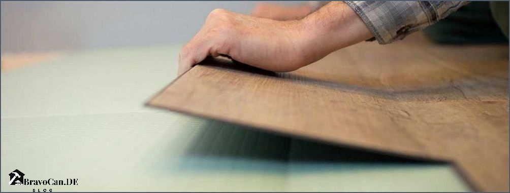 Klick Vinyl verlegen Tipps und Anleitung für eine einfache Installation