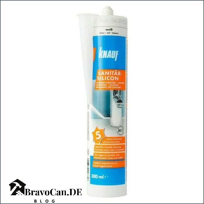 Knauf Sanitär Silikon Hochwertige Abdichtungslösungen für Ihr Badezimmer