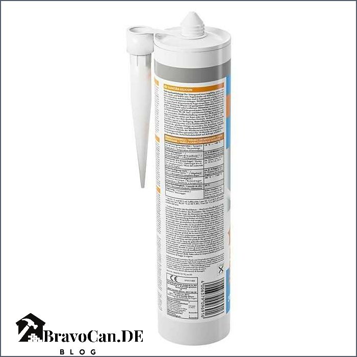 Knauf Sanitär Silikon Hochwertige Abdichtungslösungen für Ihr Badezimmer