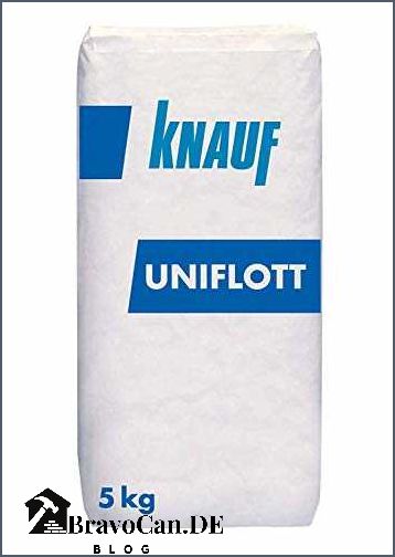 Knauf Uniflott Finish Perfekter Abschluss für glatte Wände