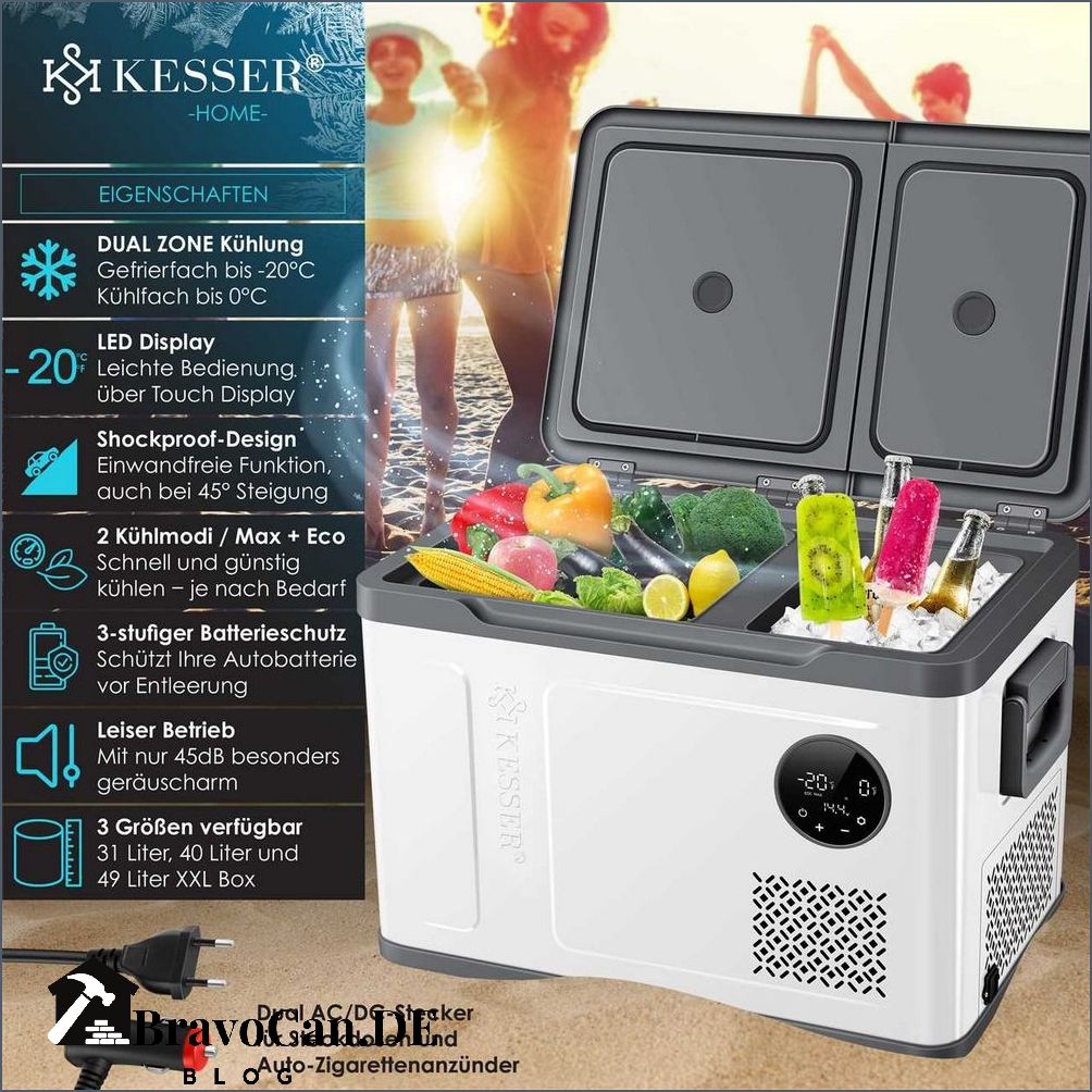 Kompressor Kühlbox mit Akku - Die perfekte Lösung für unterwegs
