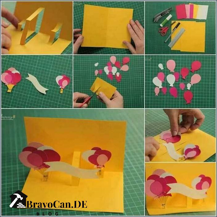  Kostenlose Vorlagen zum Basteln von Karten – Bravocan.DE Motiv 