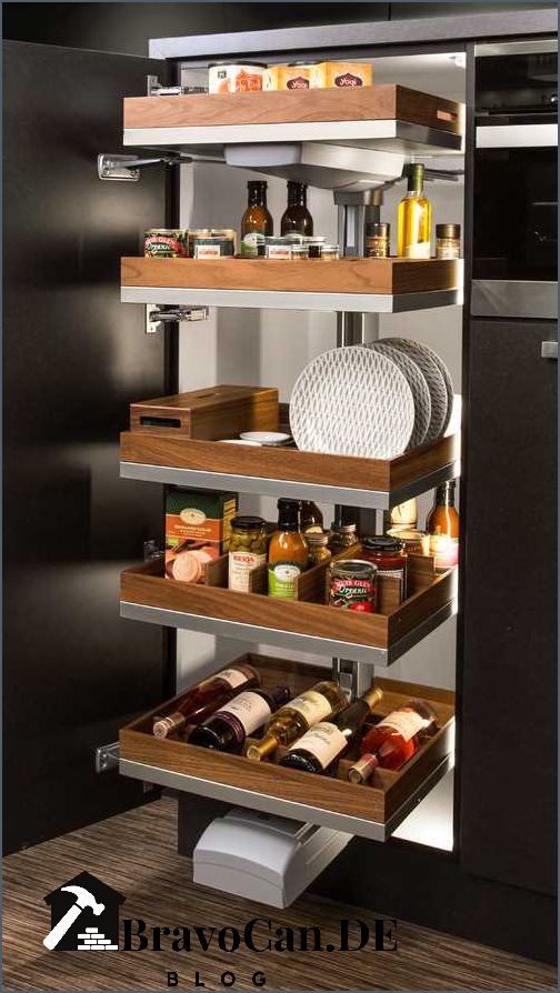 Küchenschränke mit Schubladen Platzsparend und praktisch