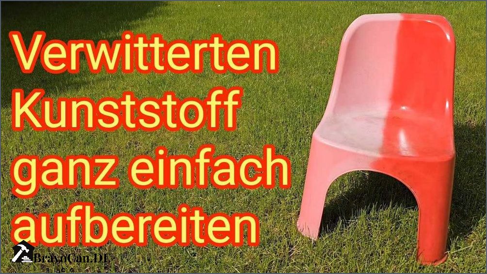 Kunststoff Auffrischen Mit Schuhcreme